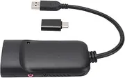 USB 3.0 to 2K HDMI Adapter, USB to HDMI Monitor Converter for Multiple Monitors, Desktop PC TV, with Type C Adapter