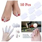 Separator Finger Sleeve Tubes Silicone Bandage Toe Gel Protector Corn Cushion