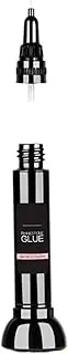 Nail Glue for Charm - 8ml Portable Black Brush Pen Tip Glue | Nail Charm Gel, Super Strong Adhesive, 3D Design Art Polishing Agent for Charm Gems Jewel