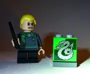 LEGO Harry Potter Minifigure, DRACO MALFOY (Genuine)