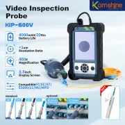 Fiber Inspection Probe KIP-600V 400X Magnification W/ Extra KOC-250 Cleaner