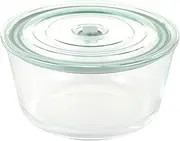 Epicover Large Trifle Bowl with Lid - 101oz Round Salad and Trifle Bowl Glass with Lid,Transparent Flour Mixing and Serving Dish for Fruit,Laying Ice Cream,Cake, Cupcake,Baking,Dessert