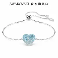 在飛比找momo購物網優惠-【SWAROVSKI 官方直營】Hyperbola 手鏈 心