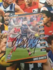 Josh Kelly Signed AFL Card GWS Signed AFL Card 2024 Teamcoach