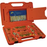 Machine Screw, Fractional & Metric Tap & Die Drill Bit Set, 117 pc. 277 ATD 277