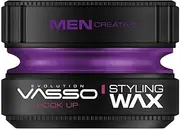 VASSO PRO-AQUA HOOK UP Hair Styling Wax Water Based Gel Wax Hair Wax