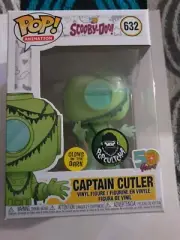 Funko Pop Scooby Doo Captain Cutler Gitd Popcultcha Exclusive