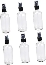 100ml Mist Spray Bottles 6pcs Mini Perfume Travel Bottles Refillable Spray Bottles for Makeup Perfume Empty