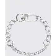 Mens Silver Link Chain Bracelet