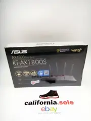 ️ NEW ASUS RT-AX1800S Dual Band WiFi 6 Extendable Router, VPN, AiMesh SEALED