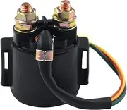 Motorcycle Starter Relay Solenoid, for Yamaha, TRI Moto 200 225 Venture Royale 1200 Virago 535 Warrior 350 Wolverine 350 XC180 Starter Solenoid Relay Replacement