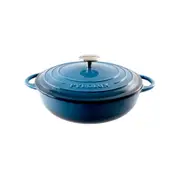 Pyrolux Pyrochef Low Casserole Ocean Blue 28cm (4L)