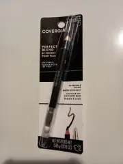 NEW Covergirl Perfect Blend by Perfect Point Plus Eye Pencils #100 Basic Black
