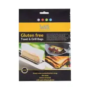 4pc Nostik Reusable 17.5/25cm Gluten-Free Grill & Toast Bag Set