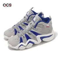 在飛比找Yahoo奇摩購物中心優惠-adidas 籃球鞋 Crazy 8 男鞋 灰 藍 Dodg