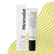 Minimalist Vitamin K + Retinal 01% Under Eye Cream | Reduces Dark Circles, Wrink