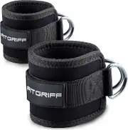 Pack V1 Padded Leg Straps for Cable Machine Ankle Straps for Fitness Training for Men and Women.