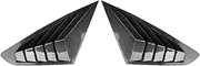 Window Deflector Compatible for Changan EADO Plus Glass Triangle Window Decorative Panel 2020-2023 Spoiler Quarter Side Window Louver(Carbon Paint)