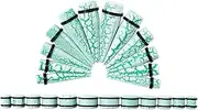 [Longbeauty] 12 Pairs of Piercing Tapers Plugs Acrylic Ear Piercing Kit Expander Stretching Stretching Set 10 mm - 20 mm