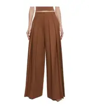 Belt-loop casual pants 2 camel