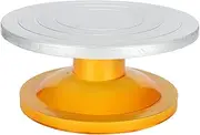 10" Rotate Turntable Sculpting Wheel,Aluminium Alloy Sculpting Wheel Revolving Cake Painting Turnable,Pottery Banding Wheel,for Making Ceramics,Pottery,Floral Arranging,Model,Clay Design,Cake