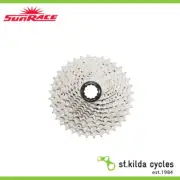Sunrace Bike Cassette - MS0 - 10 Speed - 11 - 36T Alloy Spider - Silver