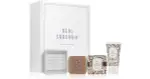 Real Saboaria Bilros almond gift pack solid soap 120 g + Solid shampoo 80 g + hand cream 50 ml + soap dish