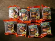 SpongeBob Nick Candy Krabby Patty Lot Vintage 2004 Sealed Great Condition