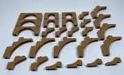 LEGO Bulk Lot NEW Medium Nougat Arches Castle City Town