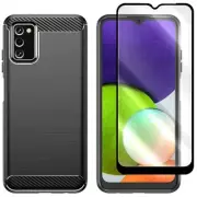 Tempered Glass Screen Protector Case for Samsung Galaxy A03s A037U U.S. Cellular
