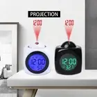 Temperature Bedroom Living Room Clock Timer Alarm Clocks Projector For Bedside