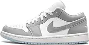 [Nike] Jordan Womens WMNS Air Jordan 1 Low DC0774 105 White/Wolf Grey - Size 12W