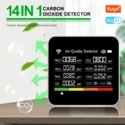 14 IN 1 Air Quality Monitor WiFi APP Control for CO2 TVOC HCHO PM2.5 PM1.0 PM10