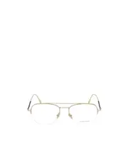 half frame aviator glasses 55 White