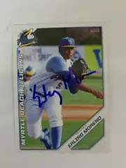 Erling Moreno 2019 Signed Myrtle Beach Pelicans