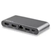 StarTech DK30C2HAGPD laptop dock/port replicator Wired USB 3.2 Gen 1 (3.1 Gen 1) Type-C Grey