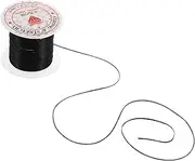 DRESSOOS Human Hair Extension Tools Jewelry Tools Fish Line for Balloons Aquarium Thread Monofilament Fishing Lines Fishing Line for DIY Thread Rope for Jewelry Making Black Nylon Yarn