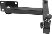 GAROZATION Adjustable Wall Mounted Projector Stand with Foldable Design Durable Camera Holder for Home Theater and Media Console Compatible with 1/4 Threaded Mount Space Saving Storage