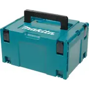 Makita Tool Box Storage Case Portable Plastic 15.5 ″ Large Interlocking Blue