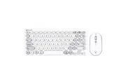 Bonelk KM-383 USB Wireless Keyboard & Mouse 1800DPI Combo For Laptop PC Grey