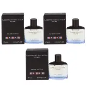 Alessandro Dell'Acqua for Men Combo Pack: Miniature EDT (3x0.13oz) New