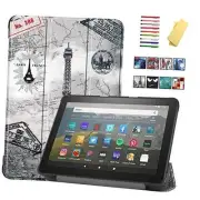for 8" All-New Kindle Fire HD 8 Tablet 2020 (10th Gen) 01# Paris Eiffel Tower