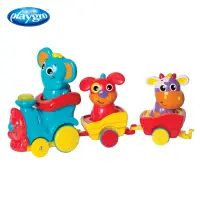 在飛比找momo購物網優惠-【Playgro 培高】動物好朋友嘟嘟車