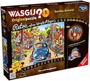 Holdson Wasgij Retro Original 1 Sunday Drivers Jigsaw Puzzle (500 Pieces)
