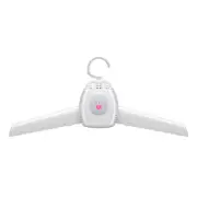 Electric Clothes Drying Racks Dryer Hanger Portable Electric Folding Clothes Household Mini Drying Rack Drying Machine-White