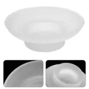 Soap Dish Replacement Spa Glass Bathroom Dishes Bar Foaming Bottle Clear