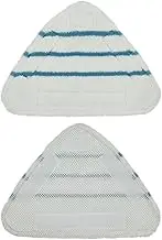 HUVNEXA 2Pcs GOODMANS 10in1 Steam Mop Pads Steam Cleaning Floor Mats 35459X2 Absolute Spare Part Spray Mop Reusable Steam Cleaner Replacement Parts
