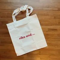 在飛比找蝦皮購物優惠-全新｜帆布包 購物袋 niko and