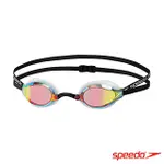 SPEEDO 成人競技鏡面泳鏡 SPEEDSOCKET 白