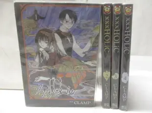 【書寶二手書T6／漫畫書_ND8】xxxHOLiC_1-4集合售_CLAMP